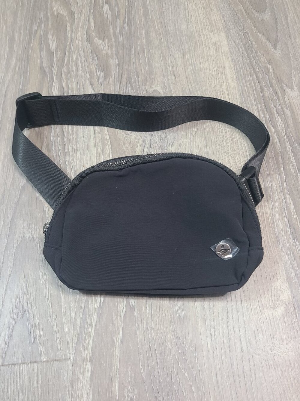 Halara Black Logo Casual Waist Belt Bag Crossbody Fanny Pack One Size